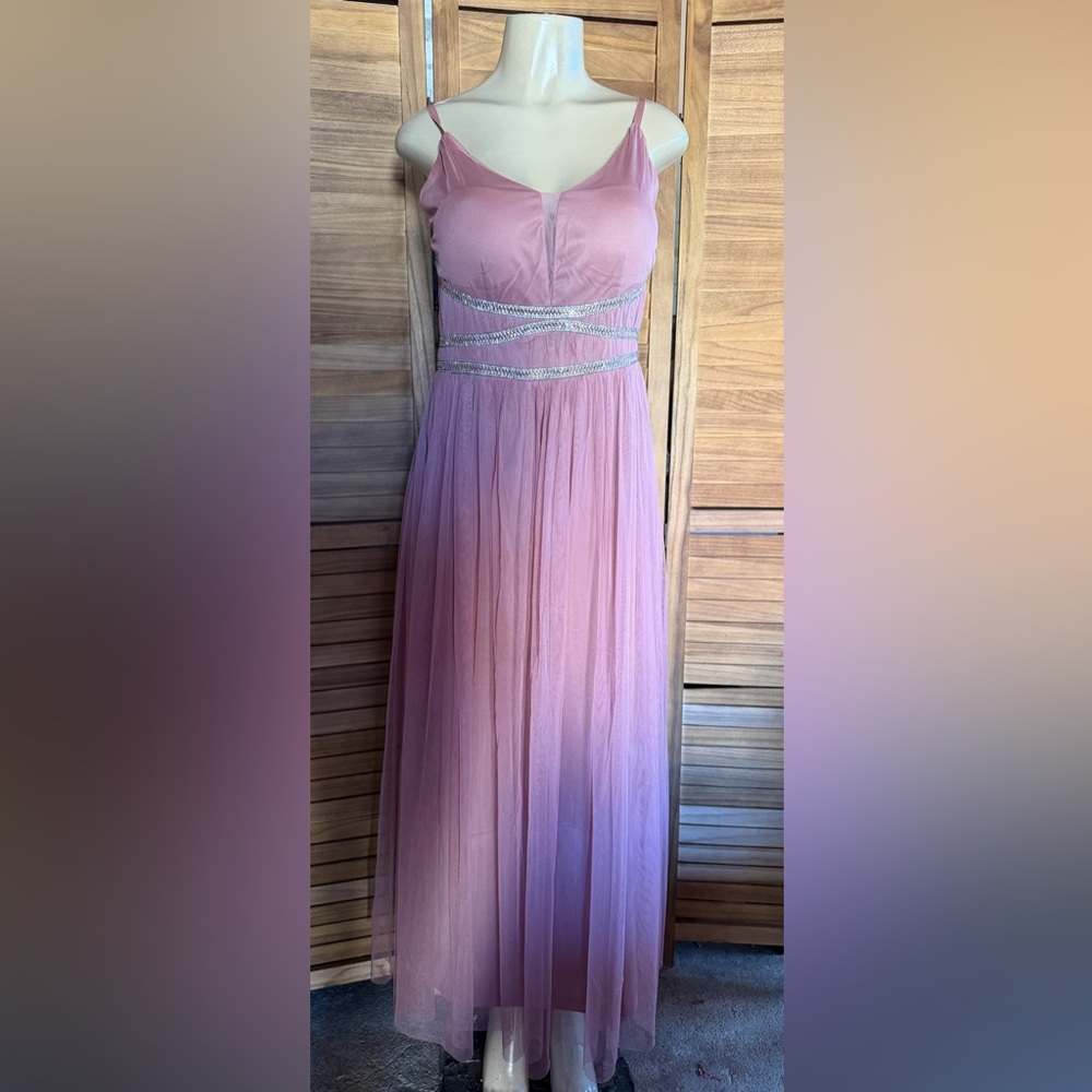 Lovely grace Elegant Pink Gown Dress